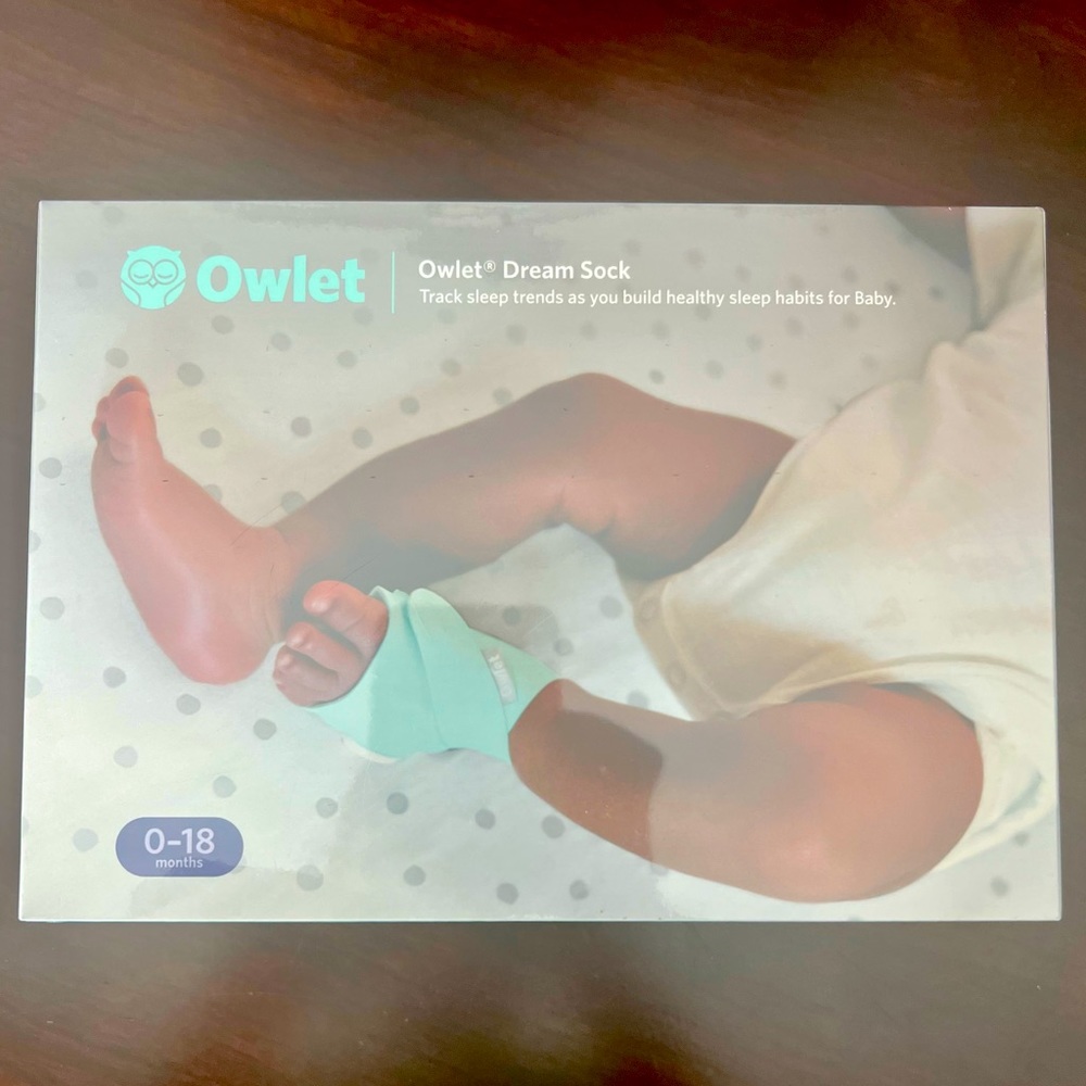 Owlet Dream Sock and base station - NEW - Never used or opened.